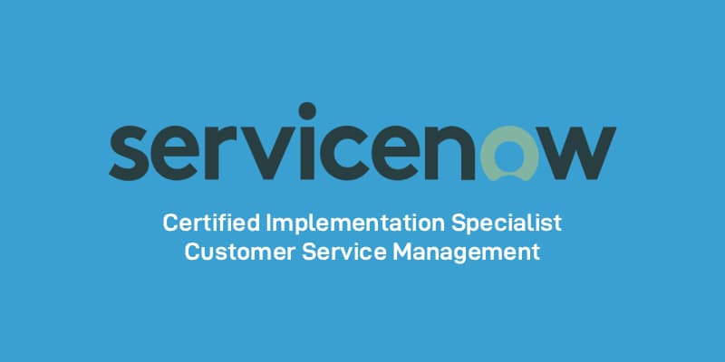 Couverture du mock Certified Implementation Specialist – Customer Service Management (CIS-CSM)
