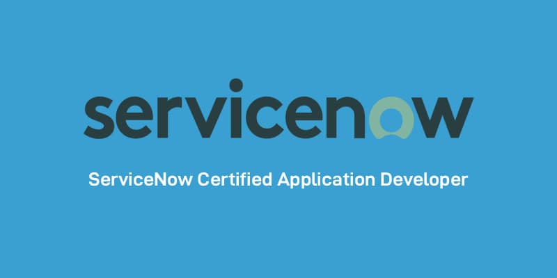 Couverture du mock ServiceNow Certified Application Developer